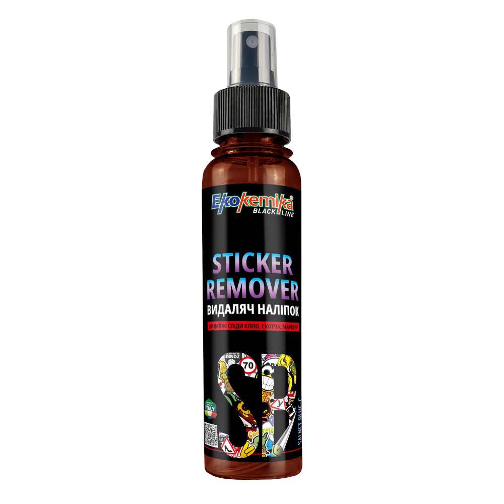Видаляч наліпок 150 мл Ekokemika Black Line STICKER REMOVER (401196)