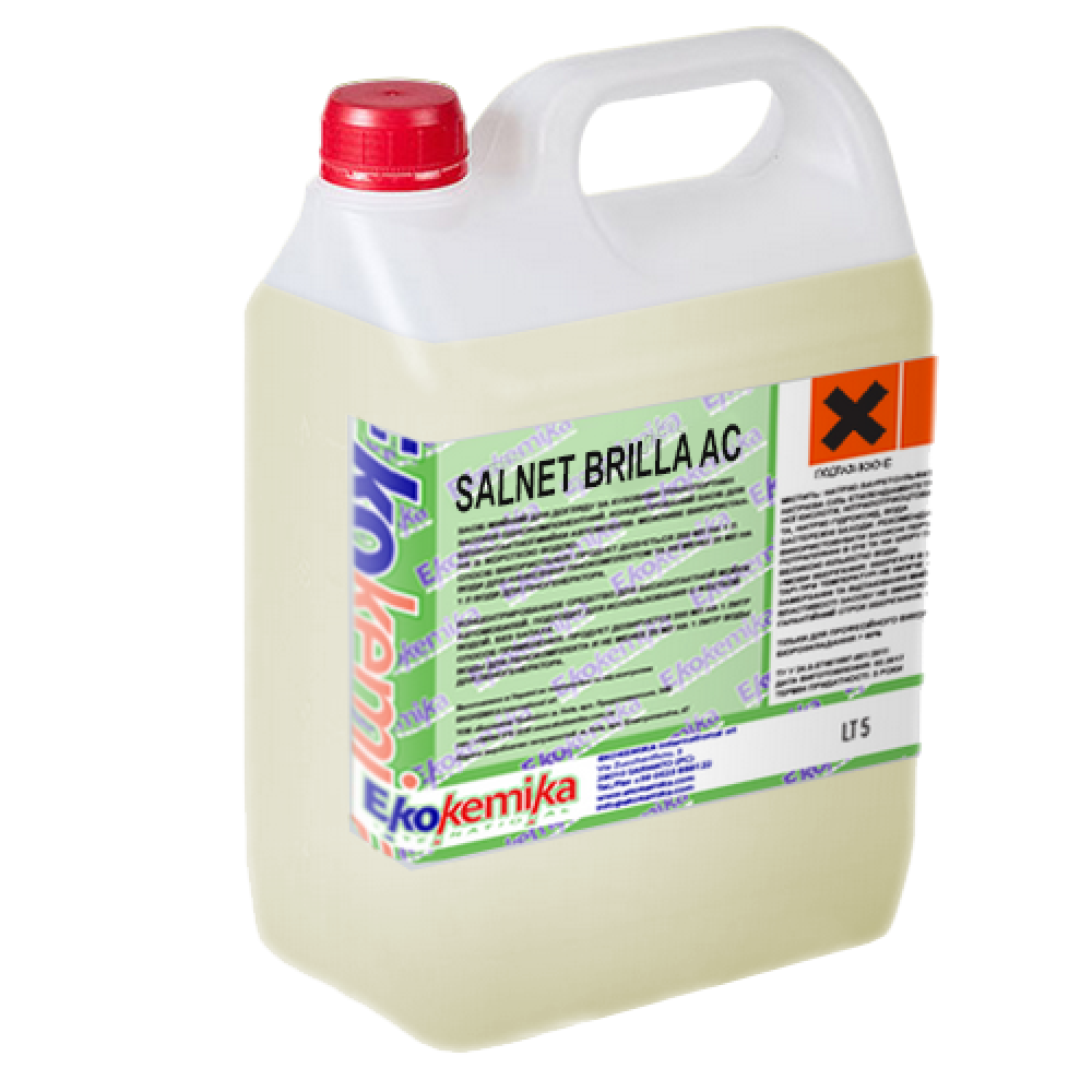 Ополіскувач посуду в посудомийних машинах 5 л Ekokemika Clean Line SALNET BRILLA AC (545470)