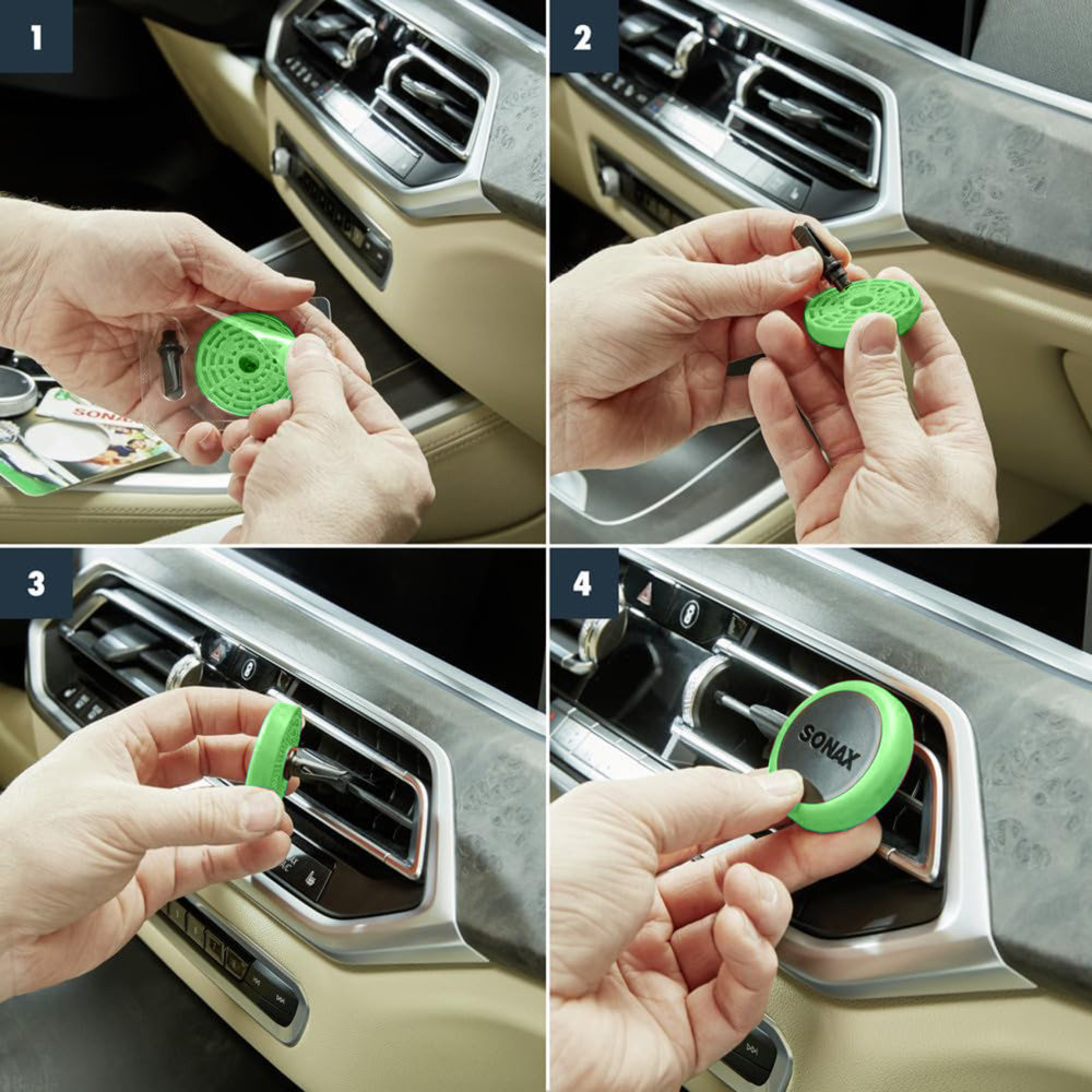 Автомобільний ароматизатор SONAX Air Freshener - Alm Sommer (362041)