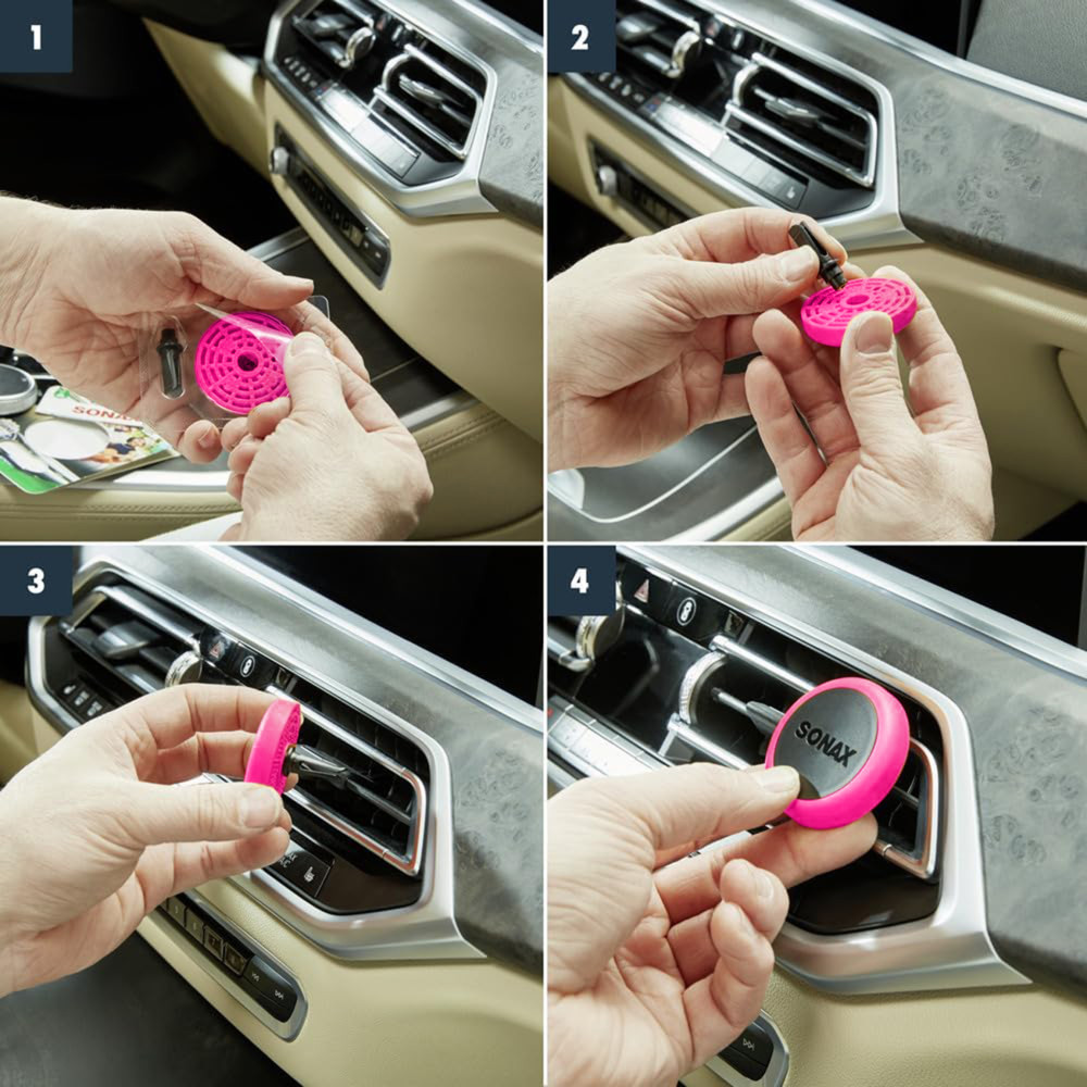 Автомобільний ароматизатор SONAX Air Freshener - Sweet Flamingo (363041)