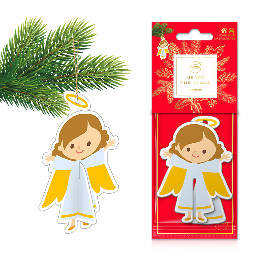 Ароматизатор "Янгол 3D" Aroma Home Merry Christmas - Cinnamon (836926)