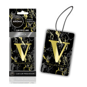 Автомобільний ароматизатор Aroma Car V-COLLECTION - Black (835509)