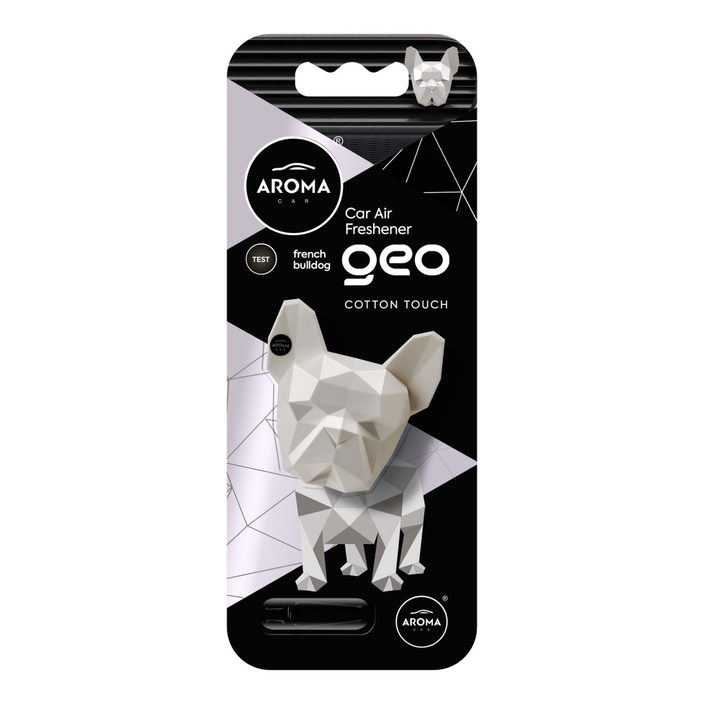 Автомобільний полімерний ароматизатор Aroma Car GEO Dog - Cotton Touch (12053)