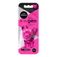 Автомобільний полімерний ароматизатор Aroma Car GEO Dog - Sparkling Cherry (12155)