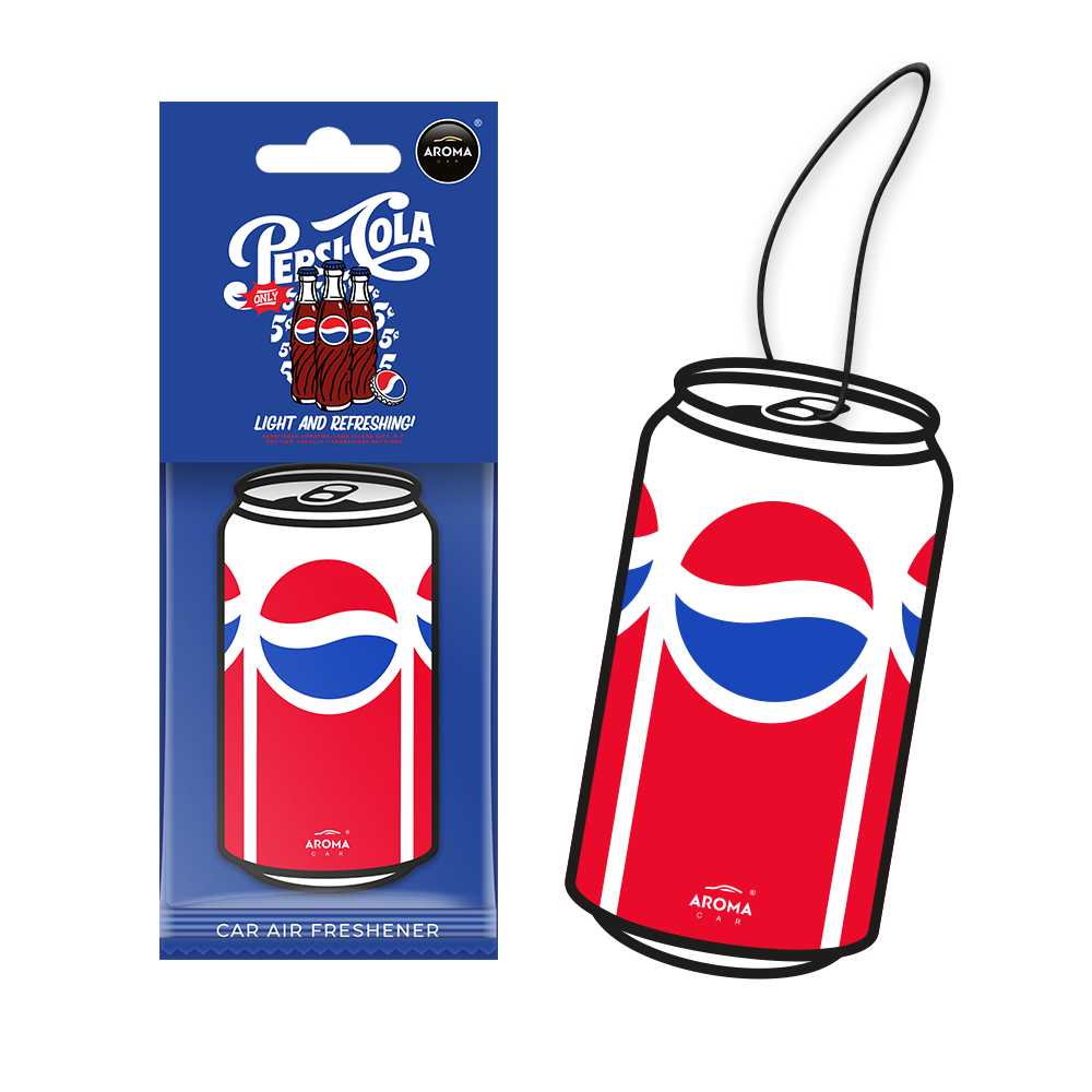 Автомобільний ароматизатор Aroma Car PEPSI Cellulose Can (10246)