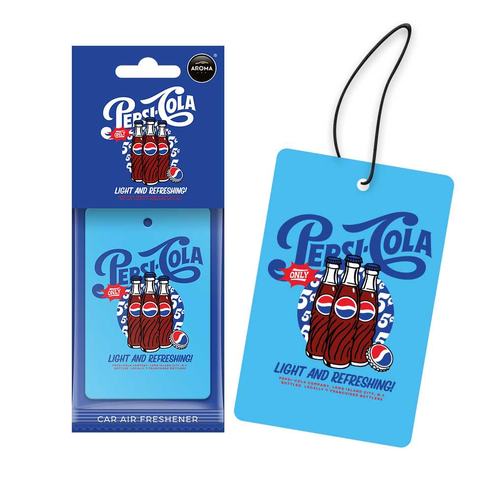 Автомобільний ароматизатор Aroma Car PEPSI Cellulose Bottle (10248)