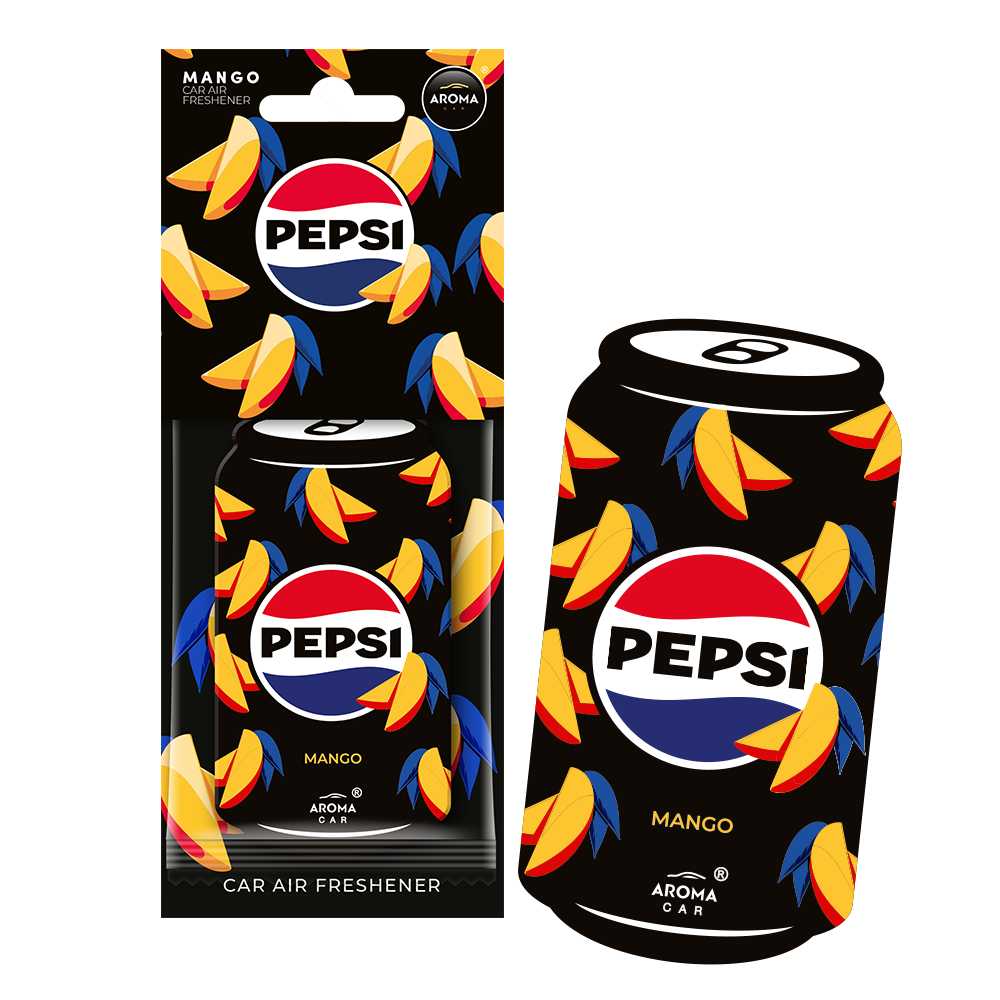 Автомобильный ароматизатор Aroma Car PEPSI Cellulose Can - Mango (11360)