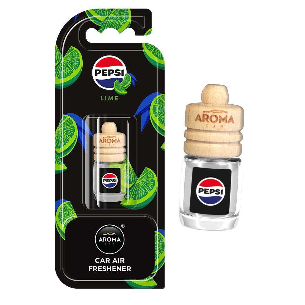 Автомобильный ароматизатор Aroma Car PEPSI Wood - Lime (11636)