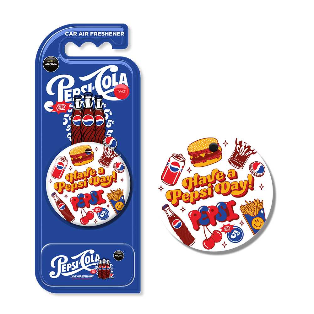 Автомобільний ароматизатор Aroma Car PEPSI Polymer FastFood (11590)