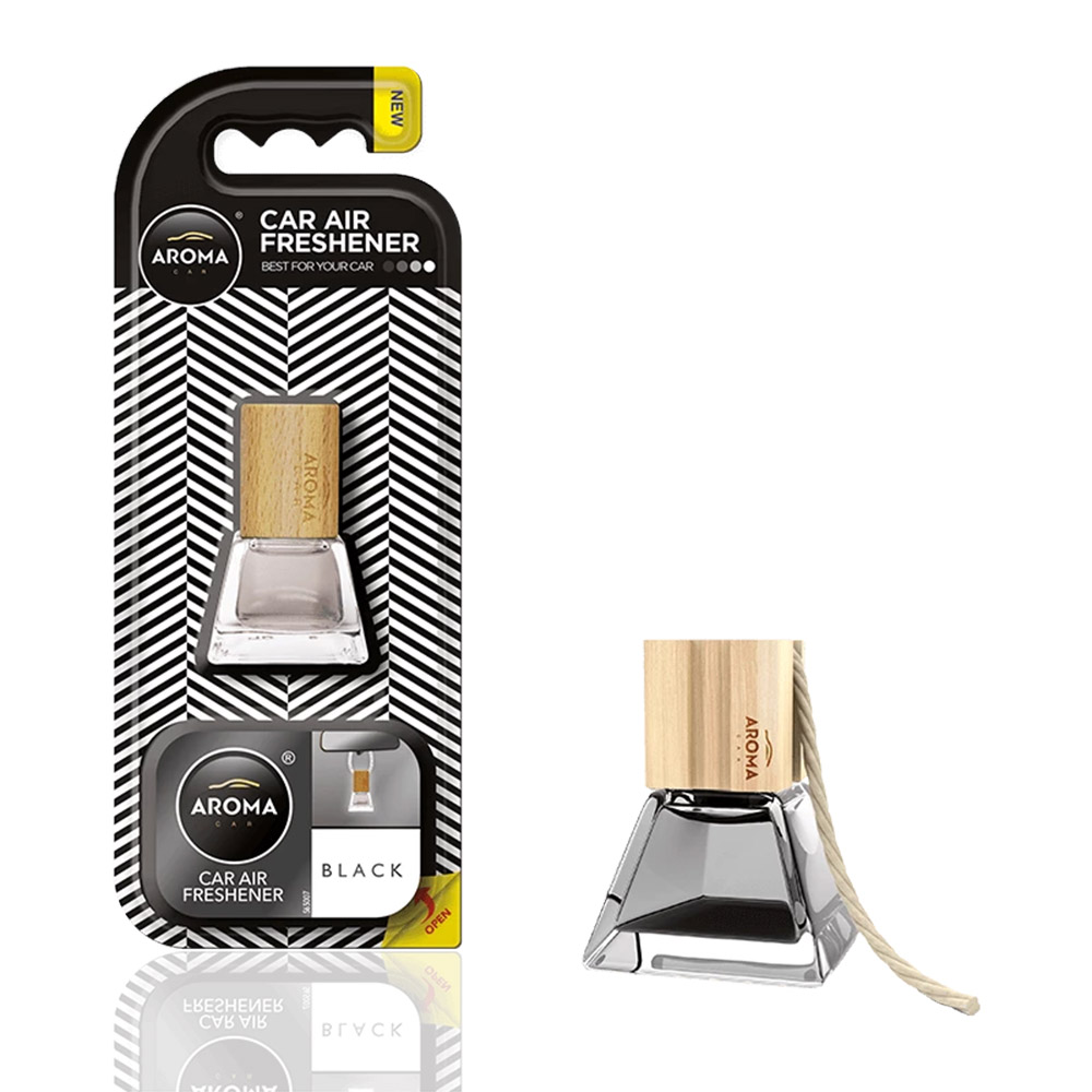 Автомобільний ароматизатор Aroma Car Prestige Wood - Black (92529)