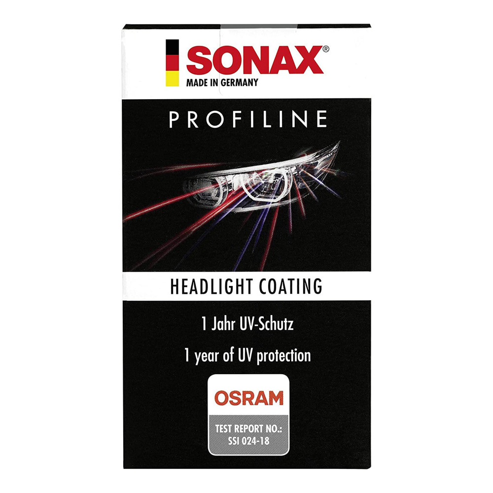 Керамічне захисне покриття для пластикових фар SONAX PROFILINE Headlight Coating UV-filter (276541)