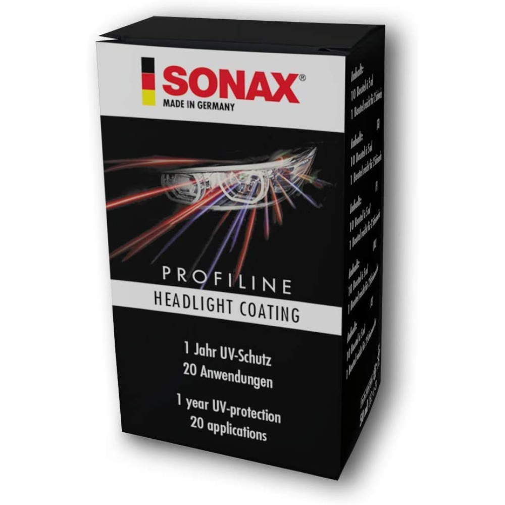 Керамічне захисне покриття для пластикових фар SONAX PROFILINE Headlight Coating UV-filter (276541)