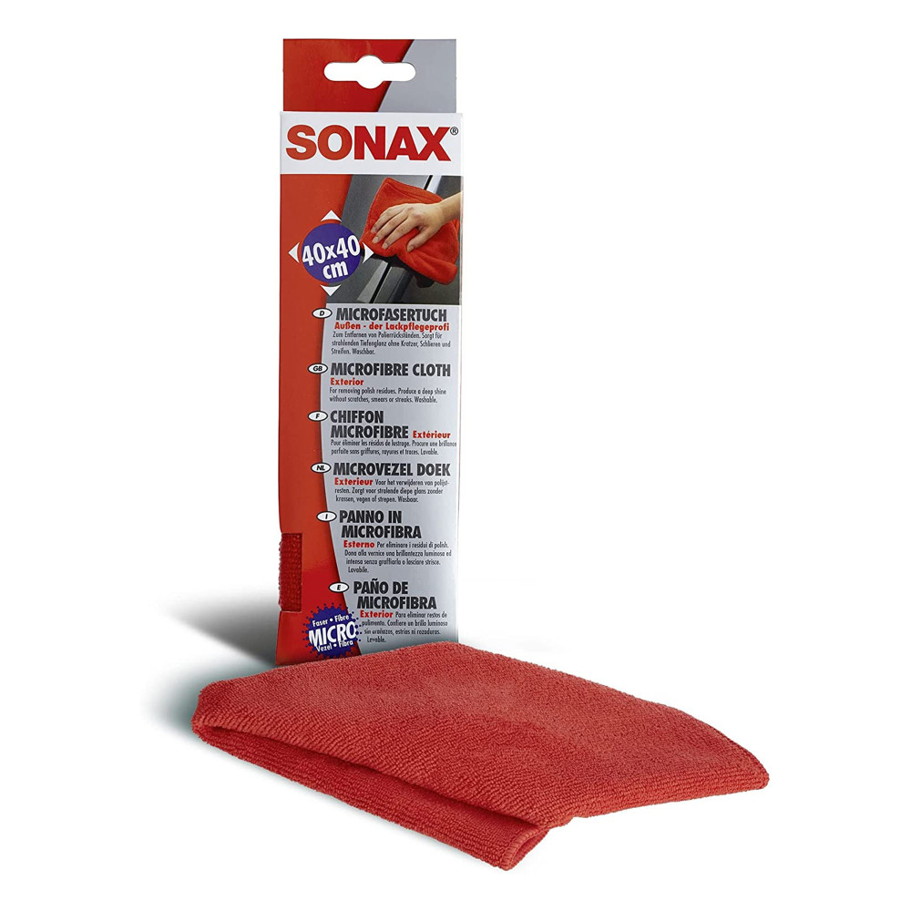 Серветки для кузова 40х40 см SONAX Microfasertuch Außen (416200)