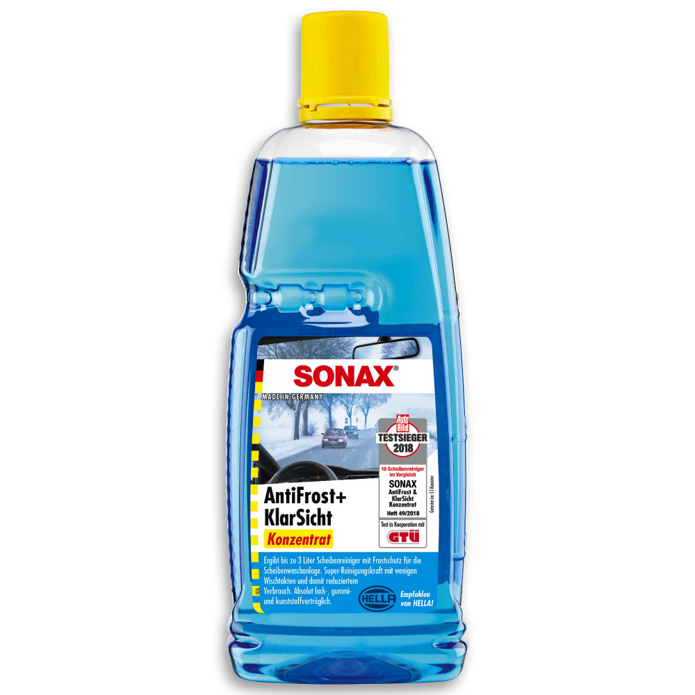 Концентрат омивача скла зимовий -70 ° С 1 л SONAX Antifrost + Klarsicht Konzentrat (332300)