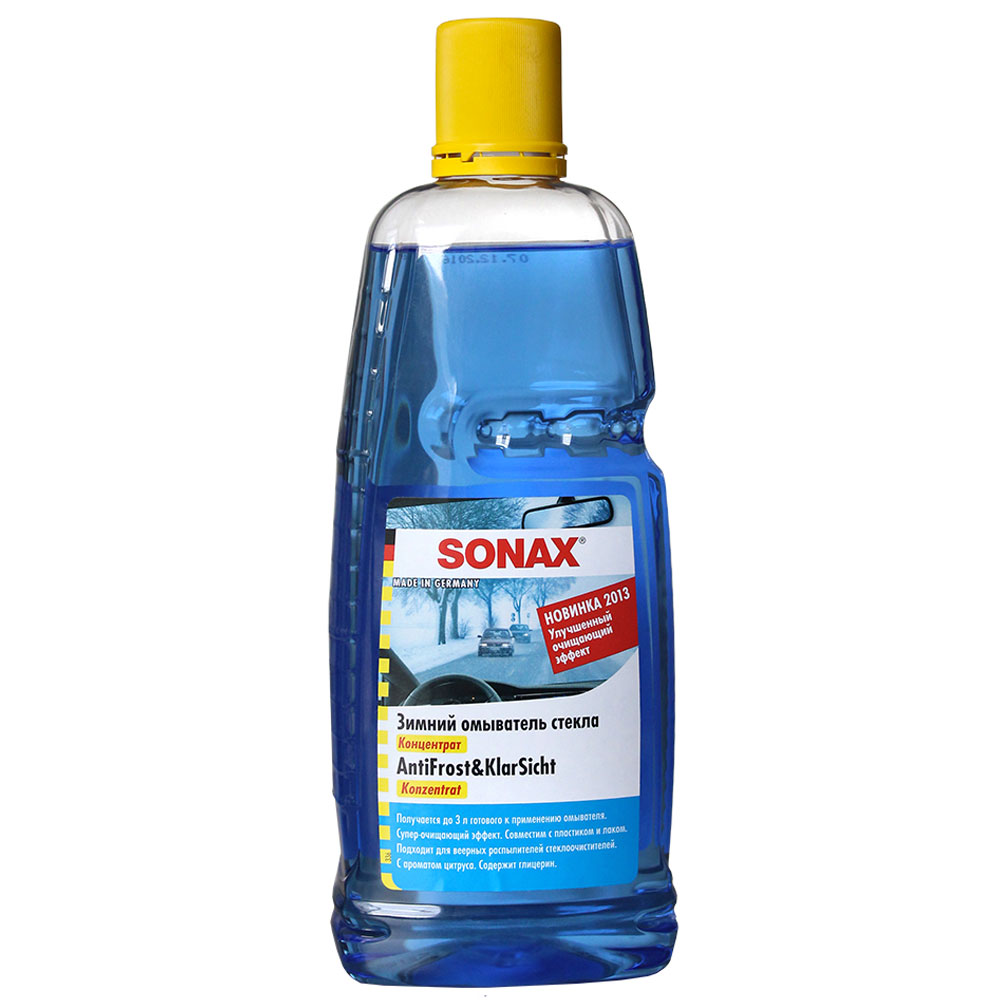 Концентрат омивача скла зимовий -70 ° С 1 л SONAX Antifrost + Klarsicht Konzentrat (332300)