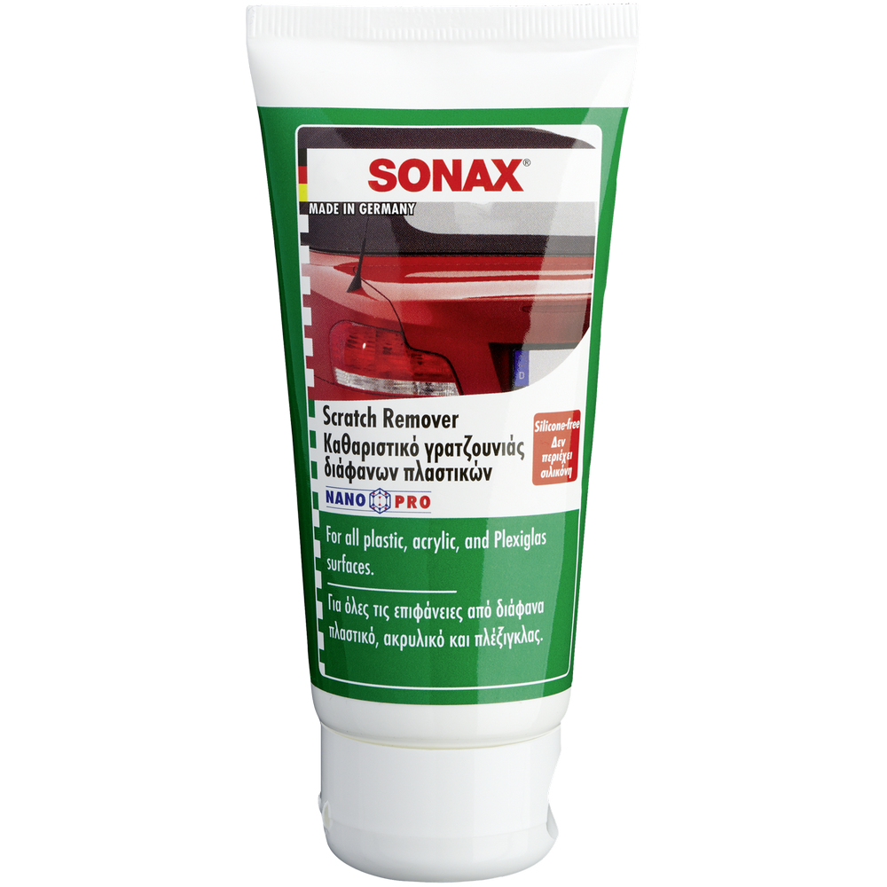 Поліроль для фар, акрилу, пластика 75 мл SONAX Scratch Remover NanoPro (305000)