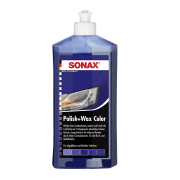 Кольоровий поліроль з воском синій 250 мл SONAX Polish & Wax Color NanoPro (296241)