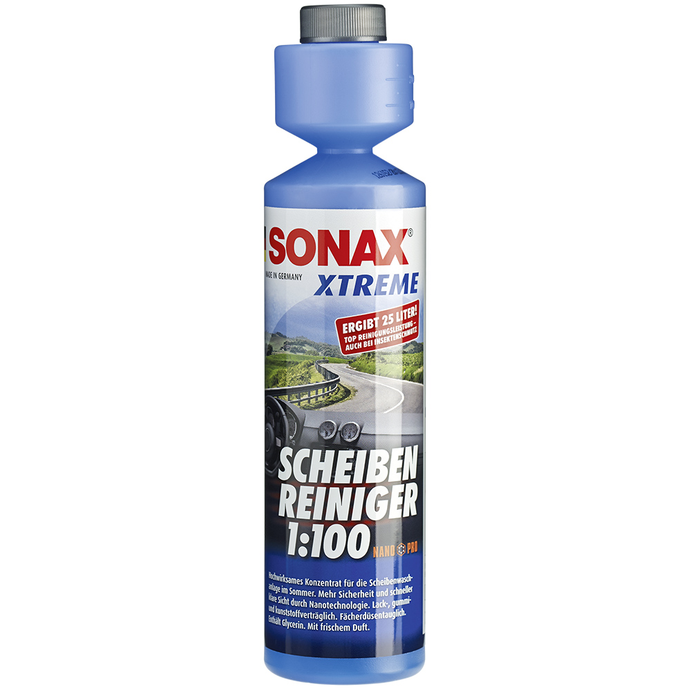 Концентрат омивача скла літній 1: 100 250 мл SONAX Xtreme Scheibenreiniger (271141)