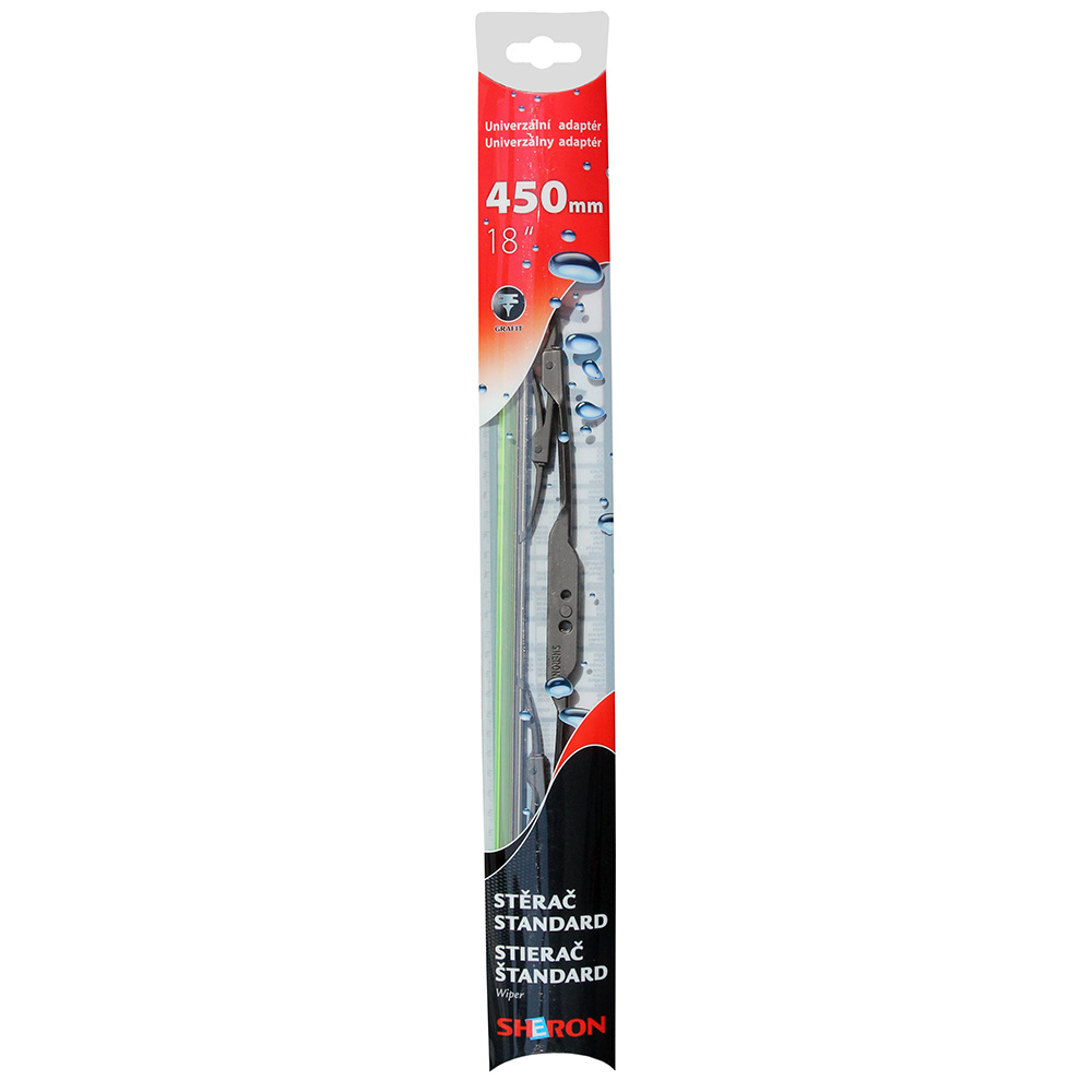 Щітка склоочисника каркасна 450 мм SHERON Standard (998276)