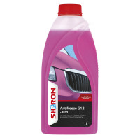Антифриз G12 -30 ° C рожевий 1 л SHERON (990942)