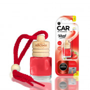 Автомобільний ароматизатор Aroma Car Wood - Strawberry 6 мл (927955)