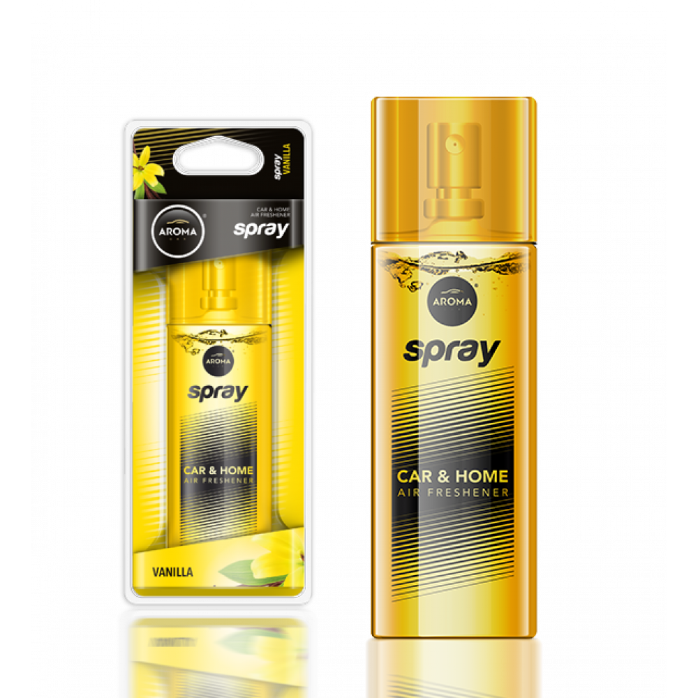 Автомобільний ароматизатор Aroma Car Pump Spray - Vanilla 50 мл (926873)