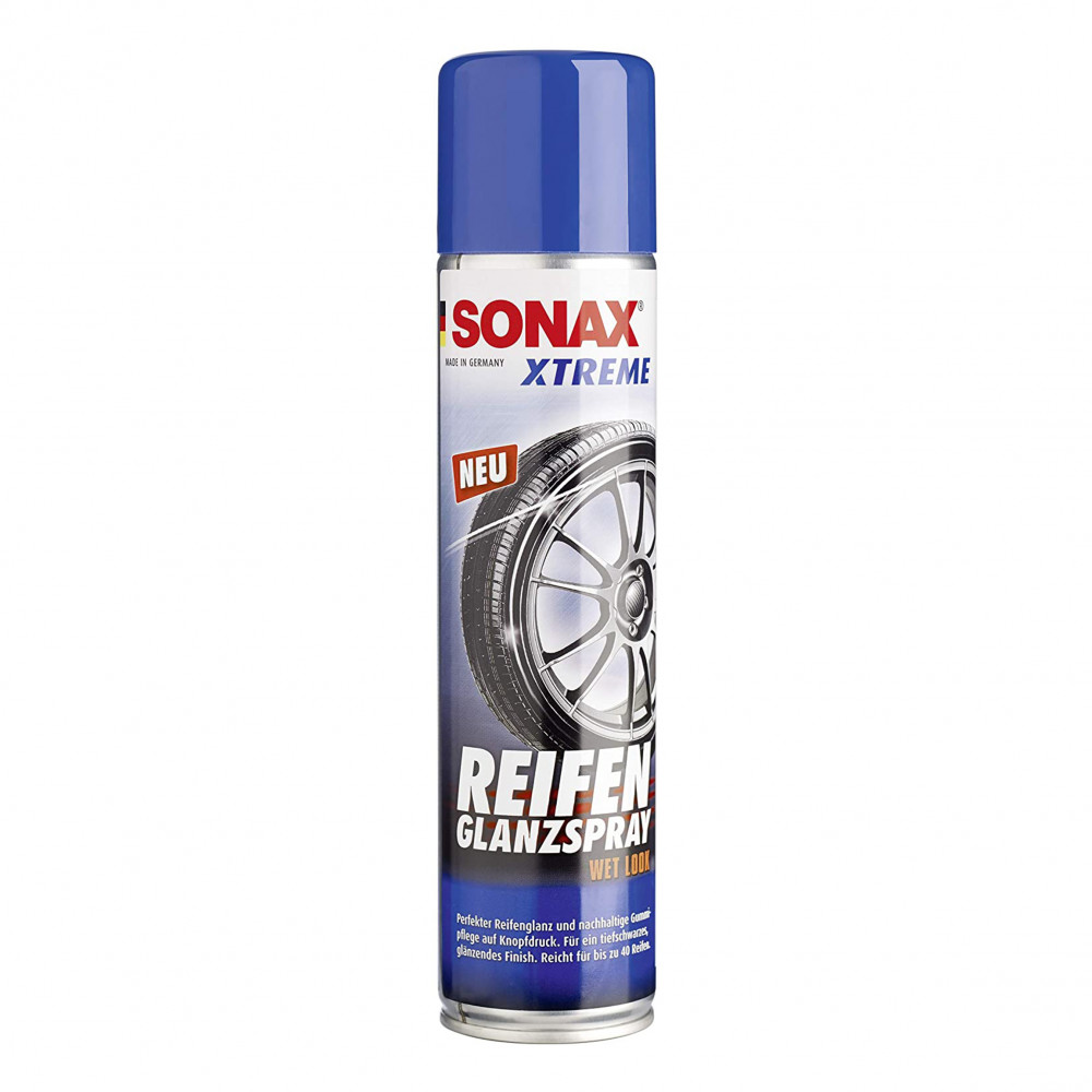 Засіб по догляду і чорнінню шин глянцевий 400 мл SONAX XTREME Reifenglanzspray Wet Look (235300)