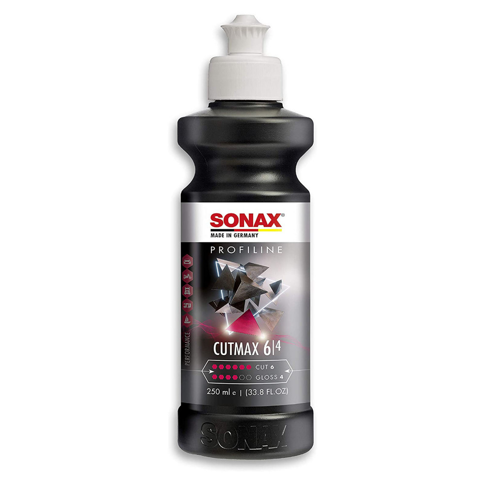 Полірувальна паста для кузова автомобіля 250 мл SONAX PROFILINE CutMax 6-4 (246141)