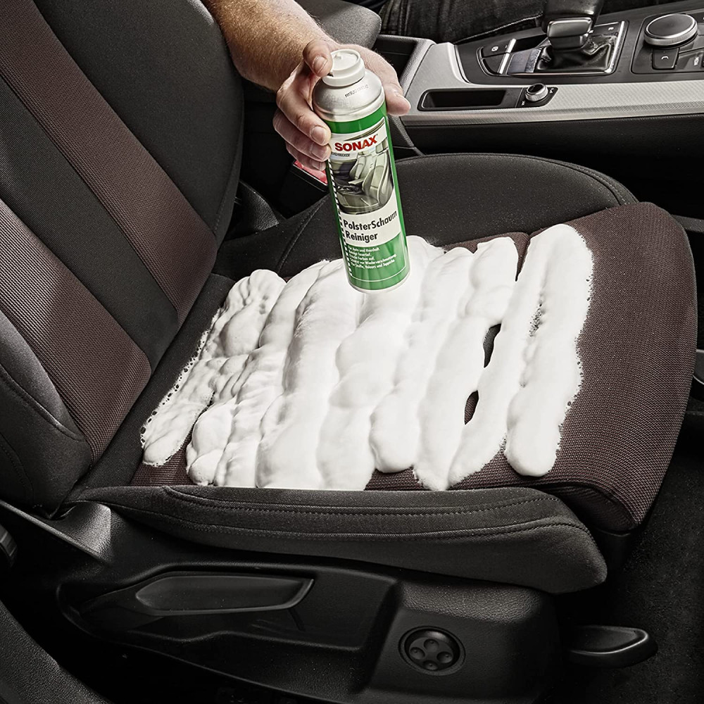 Пінний очищувач плям текстильного салону 400 мл SONAX Foam Upholstery Cleaner (306200)