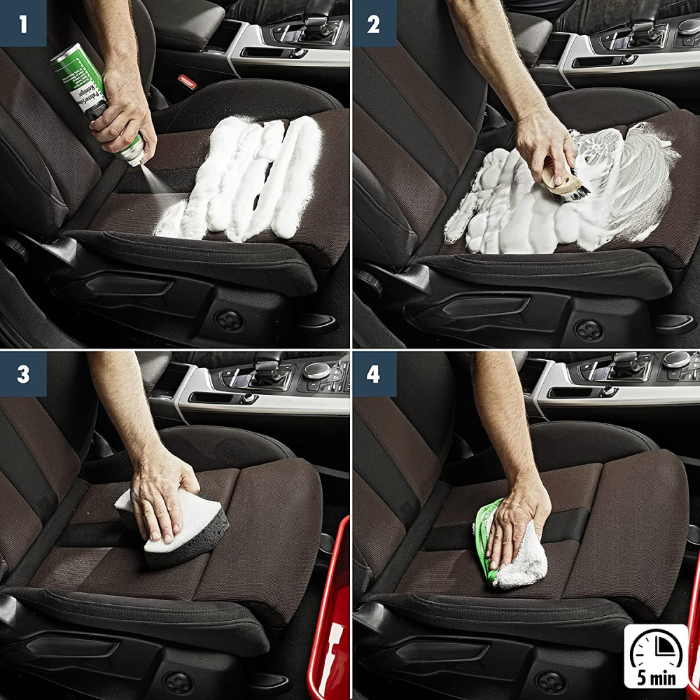 Пінний очищувач плям текстильного салону 400 мл SONAX Foam Upholstery Cleaner (306200)