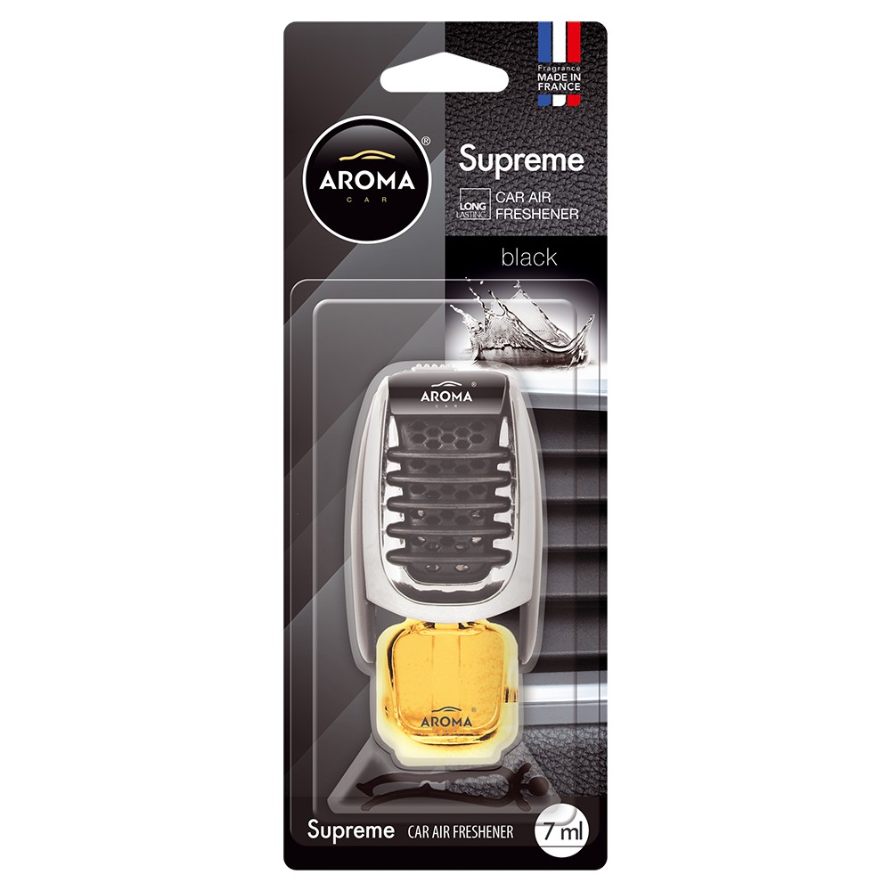 Автомобільний ароматизатор Aroma Car Supreme - Black 7 мл (830641)