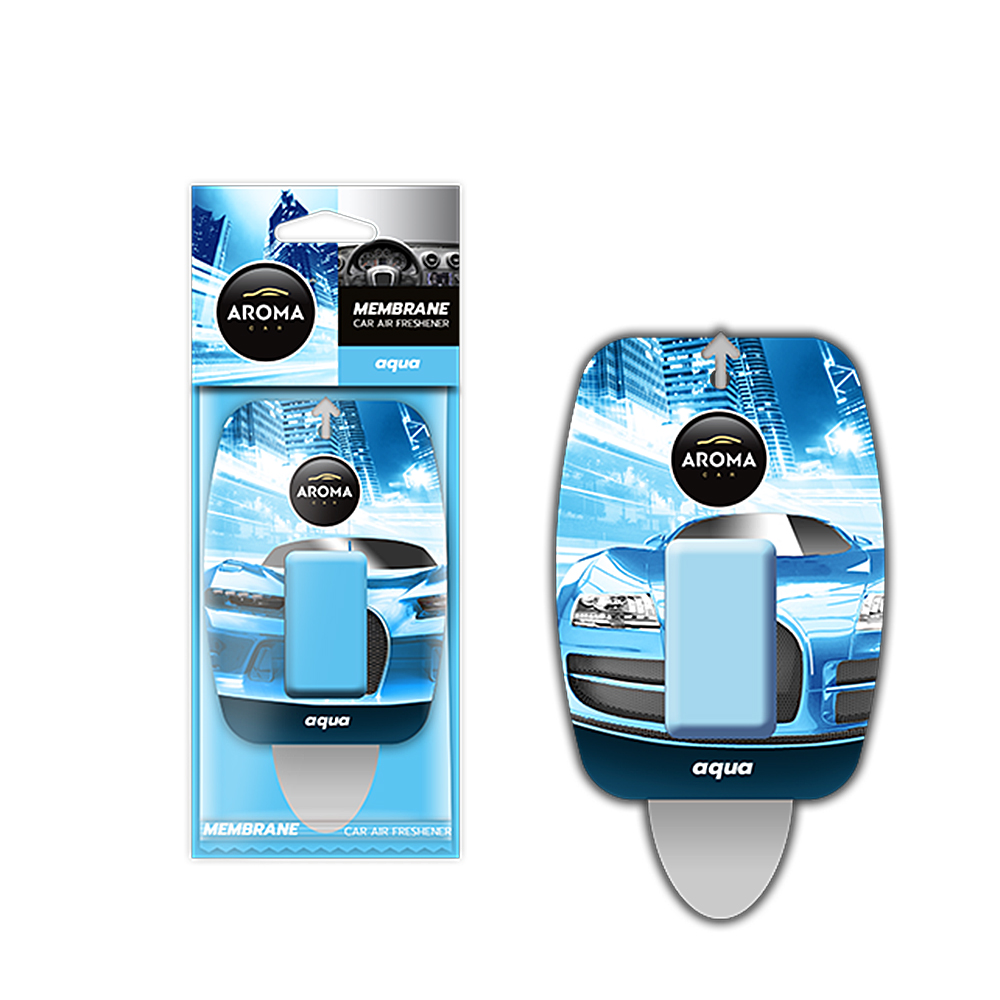 Автомобільний ароматизатор Aroma Car Membrane - Aqua 4 мл (831037)