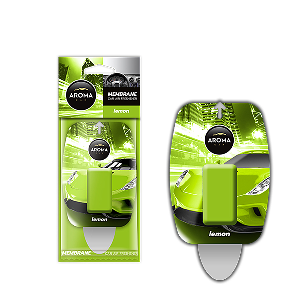 Автомобільний ароматизатор Aroma Car Membrane - Lemon 4 мл (831044)