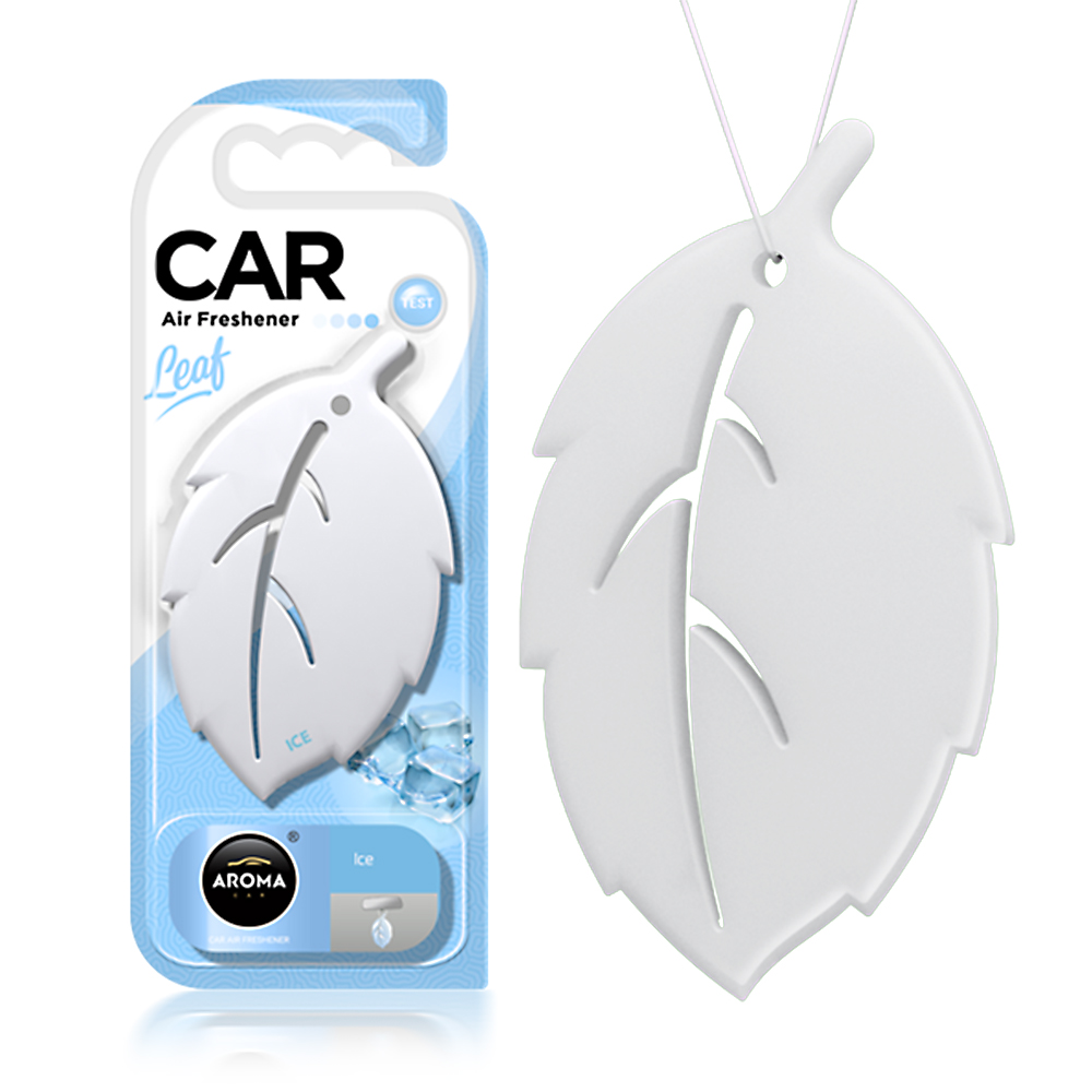 Автомобільний ароматизатор Aroma Car Leaf 3D - Ice (831273)