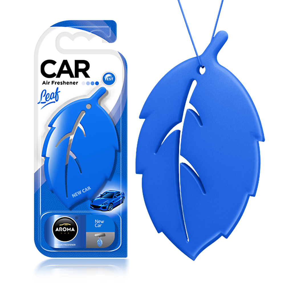 Автомобільний ароматизатор Aroma Car Leaf 3D - New Car (831297)