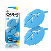 Автомобільний ароматизатор Aroma Car Leaf 3D Mini - Fresh Linen (831327)