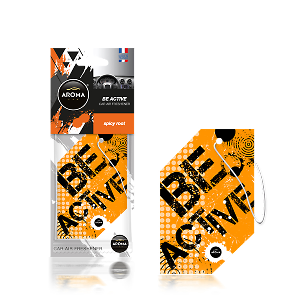 Автомобільний ароматизатор Aroma Car Be Active - Spicy Root (831631)