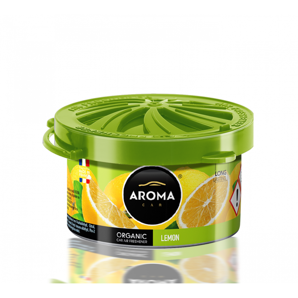 Автомобільний ароматизатор Aroma Car Organic - Lemon (920970)