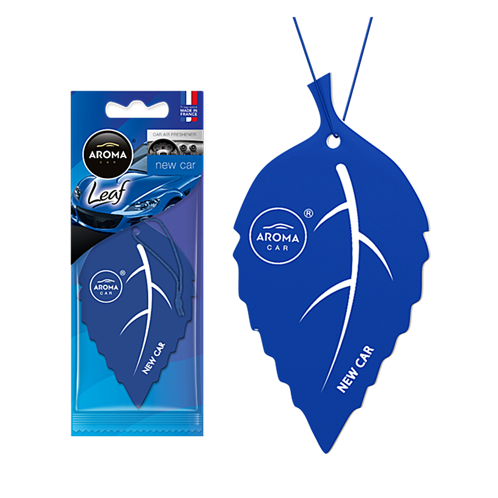 Автомобільний ароматизатор Aroma Car Leaf - New Car (922615)