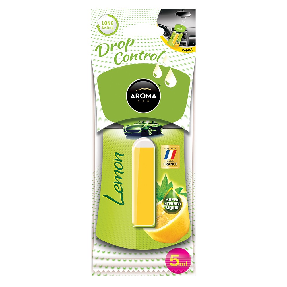 Автомобільний ароматизатор Aroma Car Drop Control - Lemon 5 мл (922899)