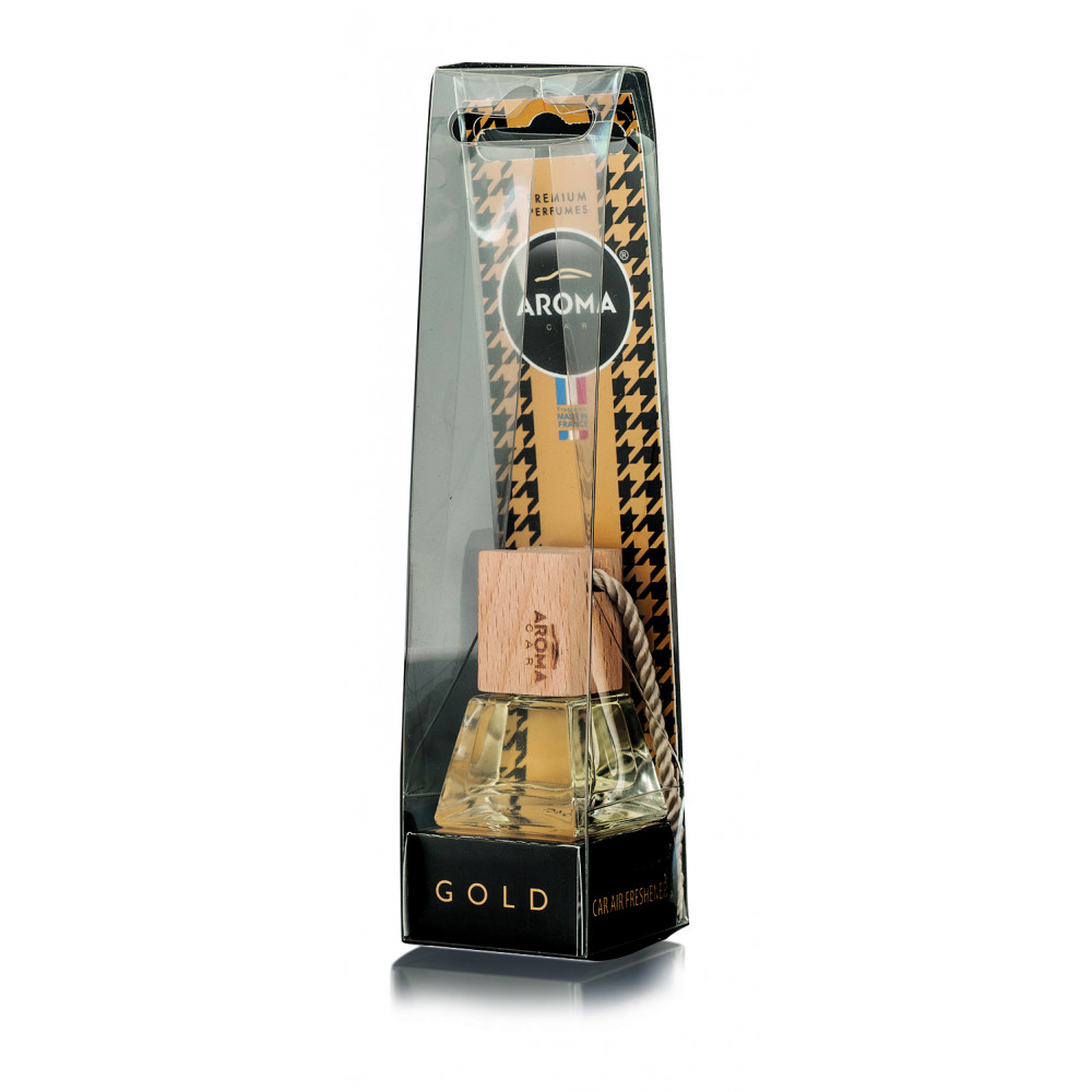 Автомобільний ароматизатор Aroma Car Prestige Wood - Gold (925302)