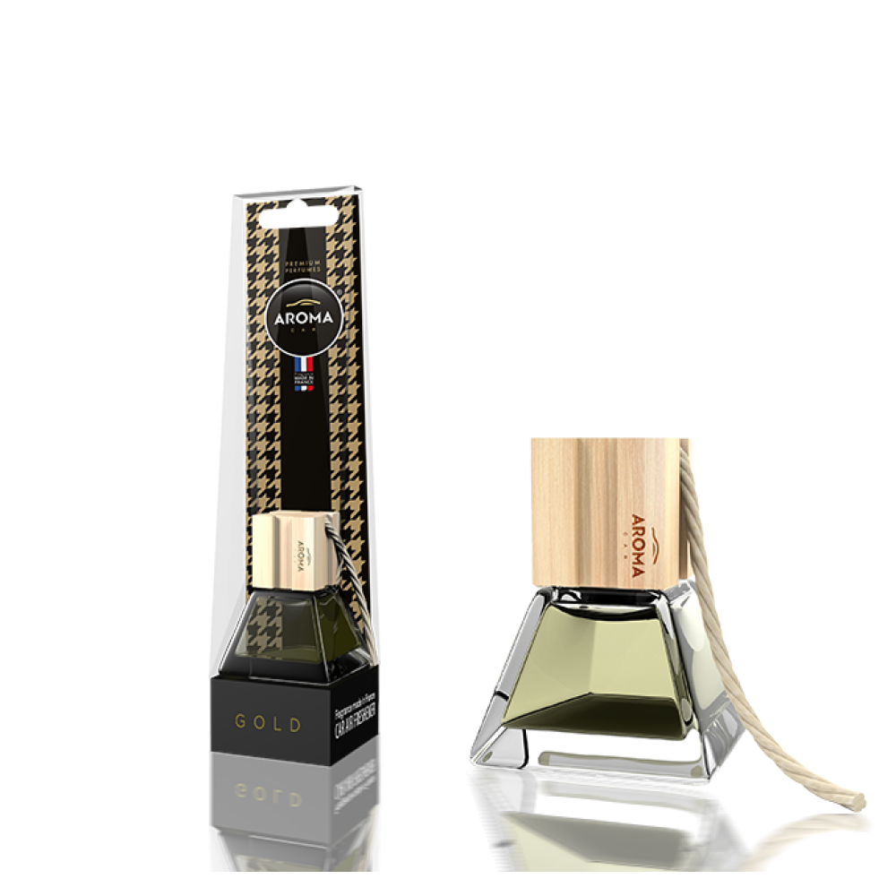 Автомобільний ароматизатор Aroma Car Prestige Wood - Gold (925302)