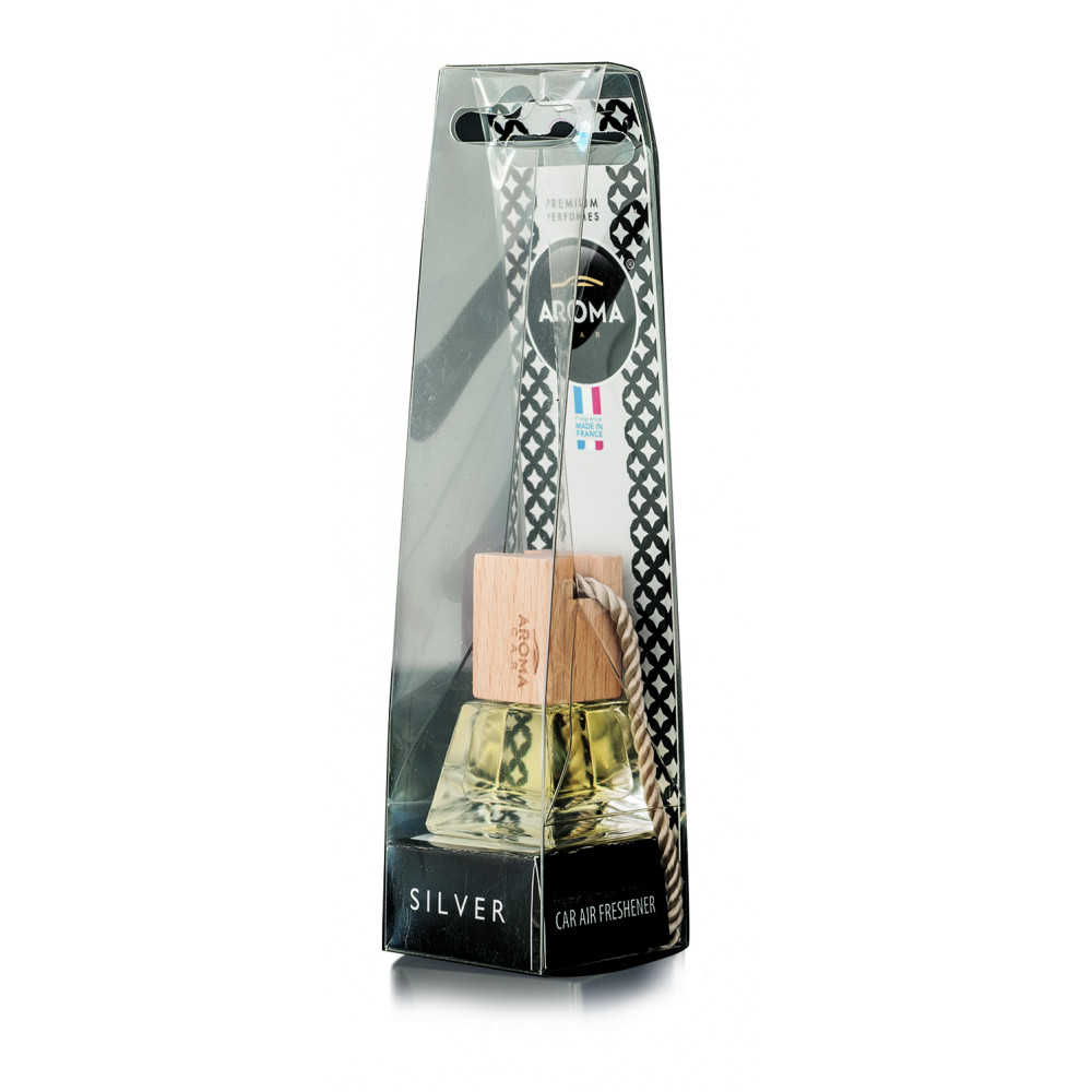 Автомобільний ароматизатор Aroma Car Prestige Wood - Silver (925319)
