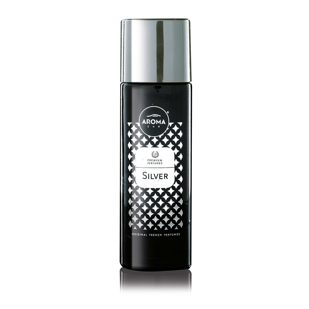 Автомобільний ароматизатор Aroma Car Prestige Spray - Silver 50 мл (925340)