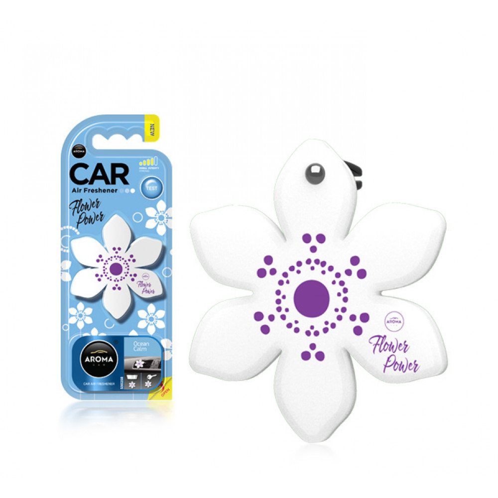 Автомобільний ароматизатор Aroma Car Flower - Ocean Calm (925555)