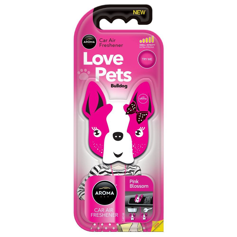 Автомобільний ароматизатор Aroma Car Dog - Pink Blossom (925630)
