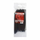 Хомут пластиковий 2,5х150 мм 100 шт чорний SAPFIRE (400878)