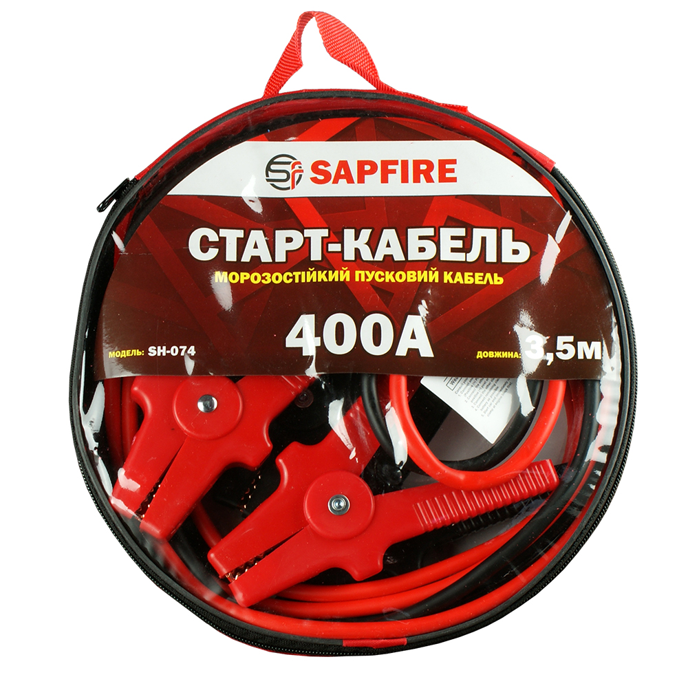 Старт-кабель 400 А 3,5 м SH-074 SAPFIRE (400700)