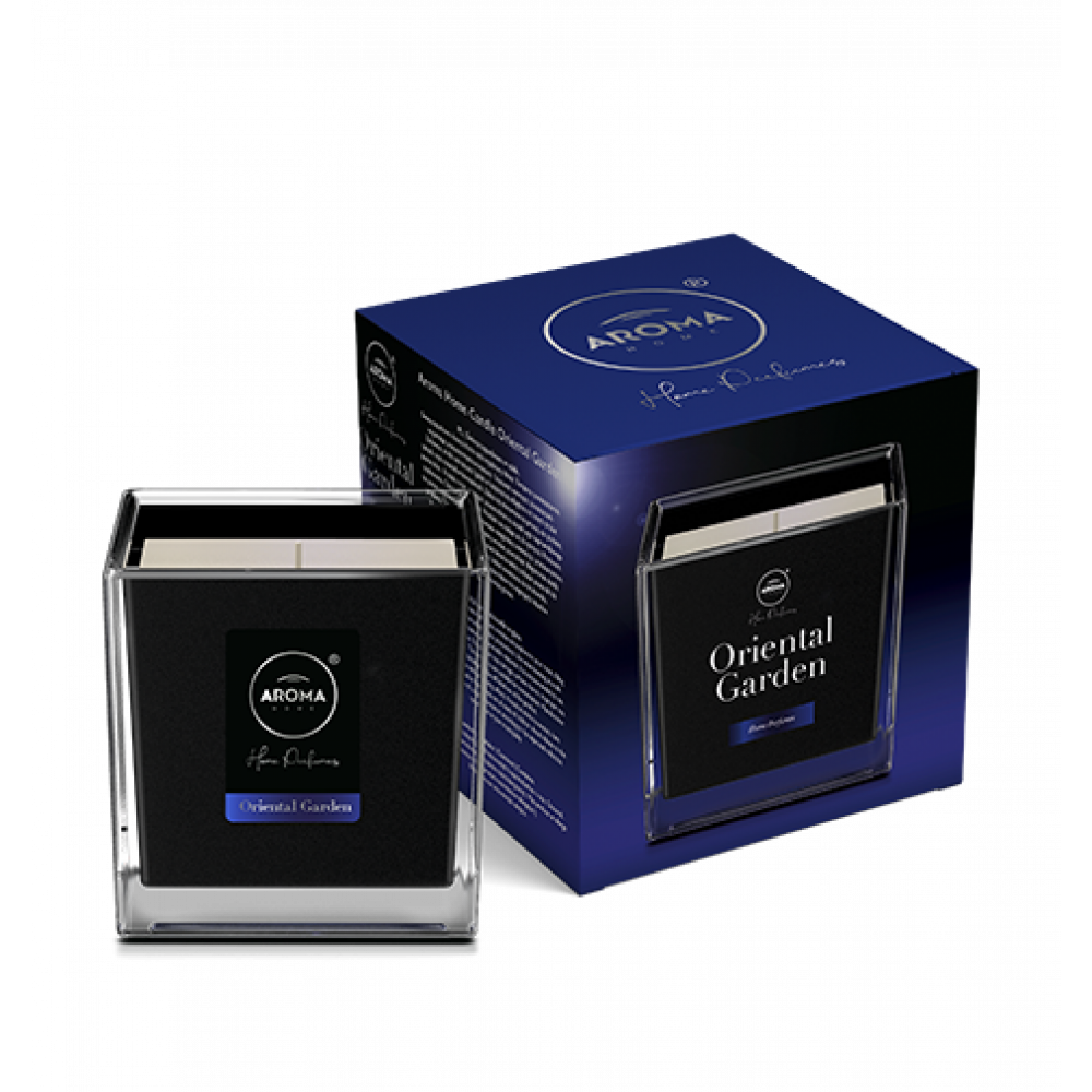 Ароматична свічка Aroma Home Black Series - Oriental Garden 155 г (835127)