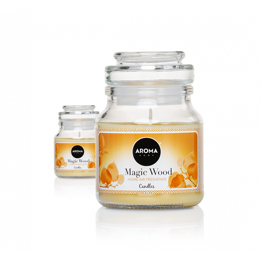 Ароматична свічка Aroma Home Basic Line - Magic Wood 130 мл (928662)